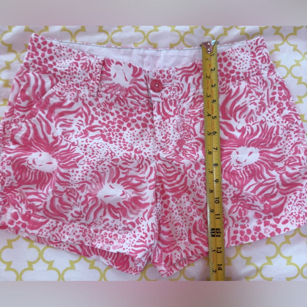 Lilly Pulitzer, Callahan shorts, size 4, pink, perfect condition